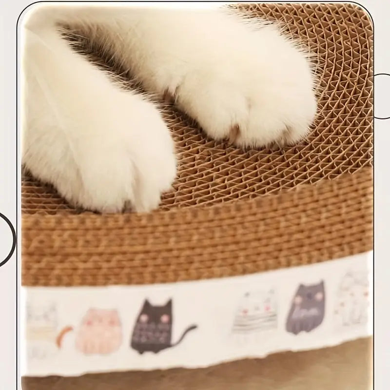 Bowl Shaped Plate Cat Scratcher Cardboard 45*65*10