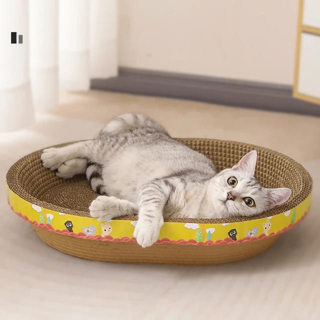 Bowl Shaped Plate Cat Scratcher Cardboard 45*65*10