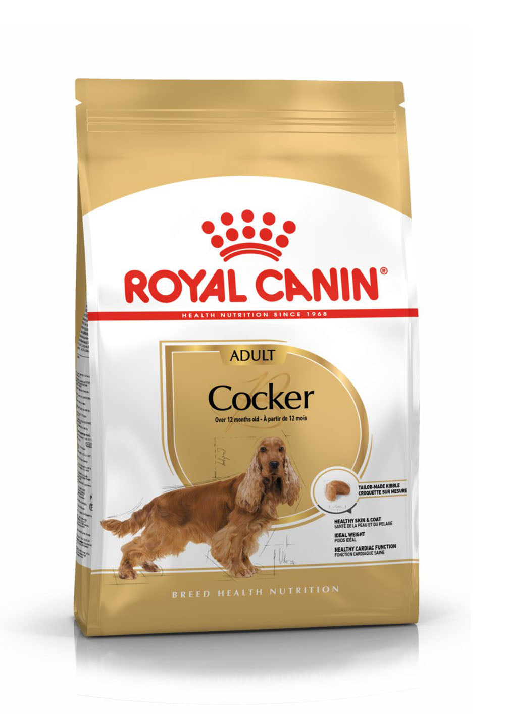 Royal Canin Cocker - Complete Dry Food For Adult Dogs (3 KG)