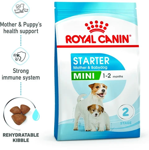 Royal Canin Mini Starter Dry Food For Mother & Babydog (1 KG)