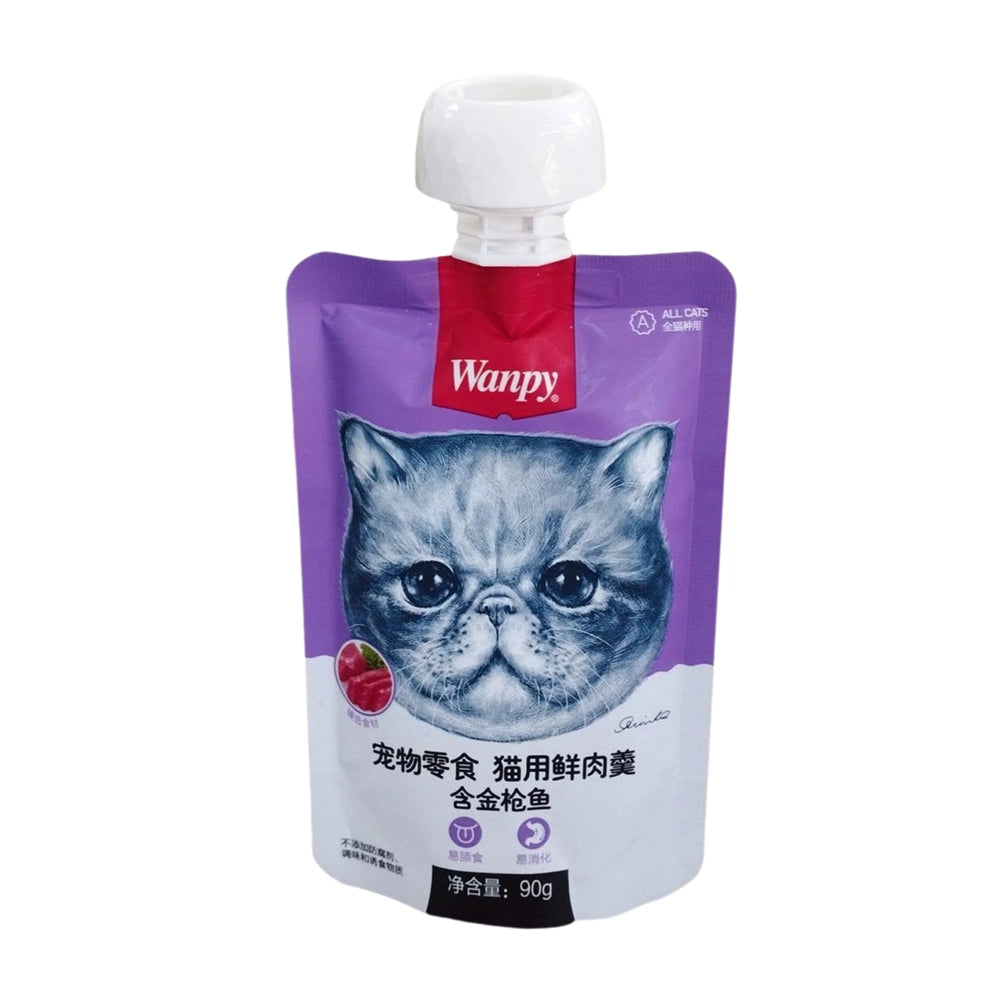 Wanpy Cat Wet Food Treats Tuna - 90 gm