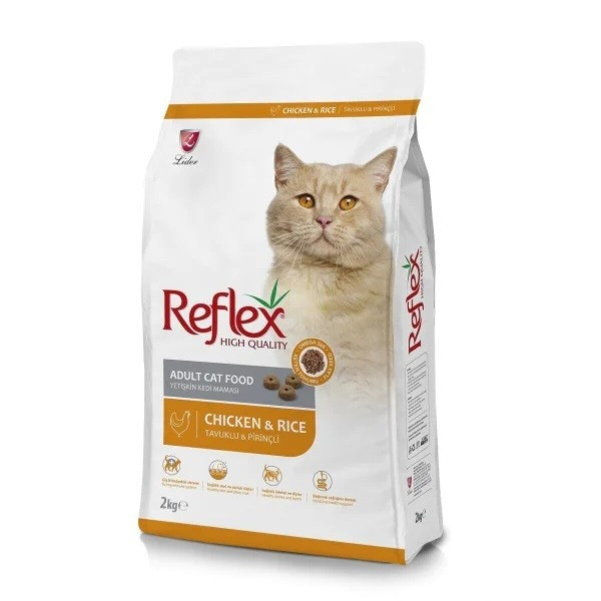 Reflex Cat Dry Food Adult Chicken & Rice 2Kg