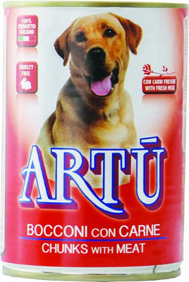 Artu Bocconi Con Carne Chunks With Meat 415 gm