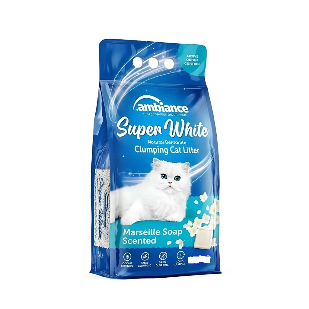 Super White Cat Litter Marseille Soap 20 L