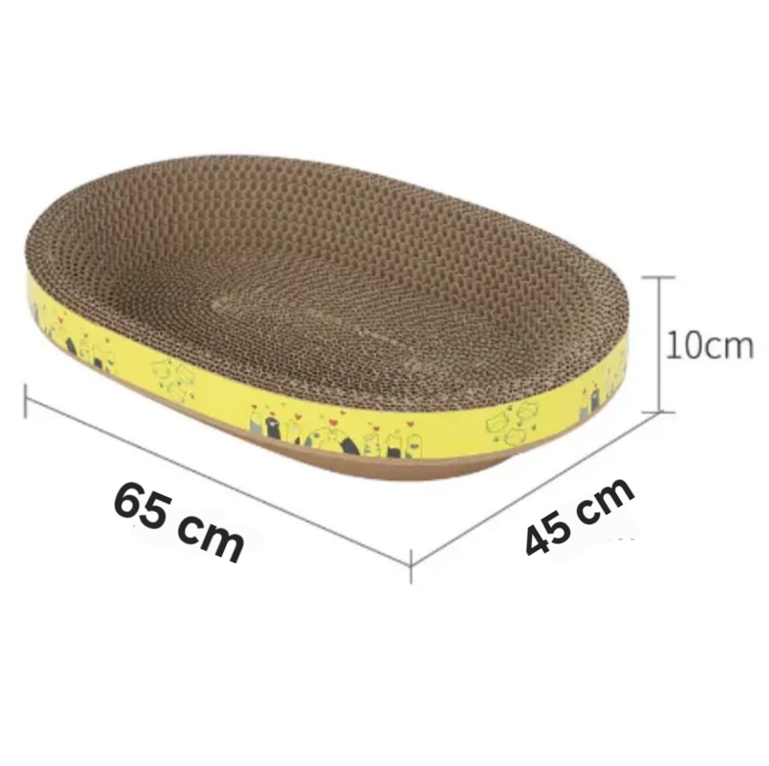 Bowl Shaped Plate Cat Scratcher Cardboard 45*65*10
