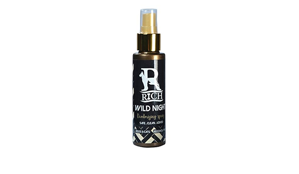 Rich Wild Night Deodorizing Spray for Dogs and Cats - 125 ml