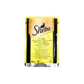 Sheba Cat Wet Food Pouch With Chicken 85g