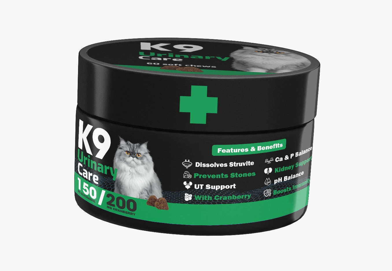 K9 - Supplement For Cats ( Urinary Care ) 60 Pcs
