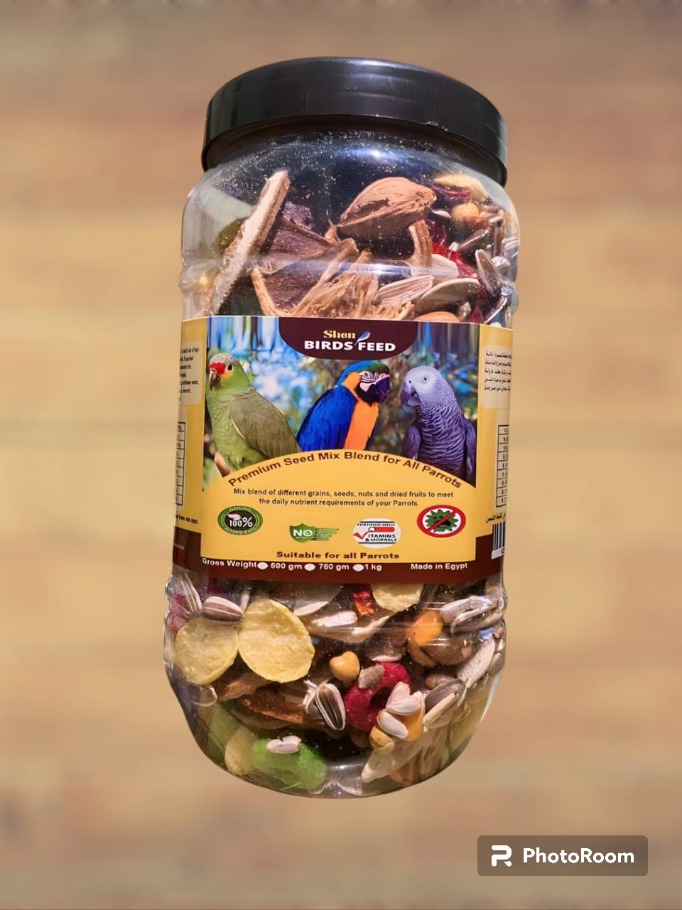 Shen birds feed parrot 500 gm