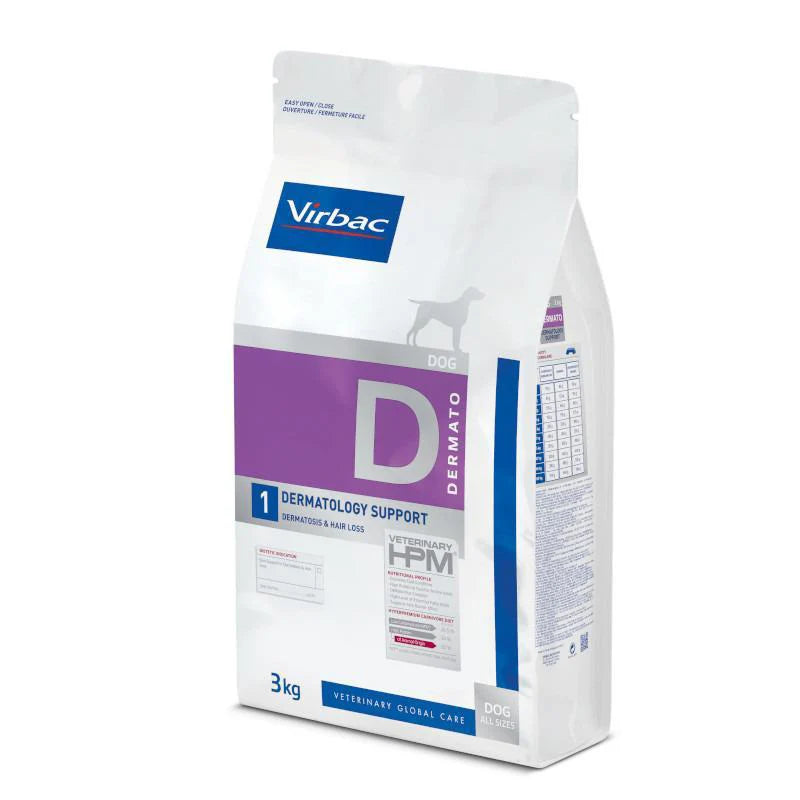 Virbac® Dermatology Support for dogs Dry Food Dermatosis 3kg