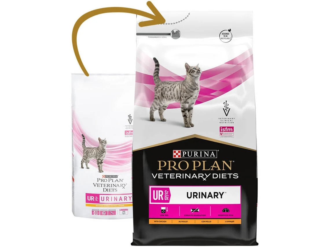 طعام القطط الجاف برو بلان® فيتيريناري دايتس يو آر أوريناري مع الدجاج، 1.5 كجم