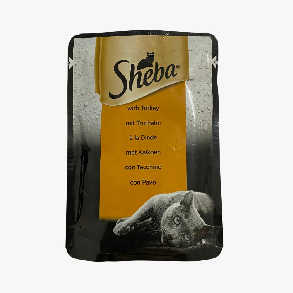 Sheba Cat Wet Food Fresh & Fine Turke Pouch 50