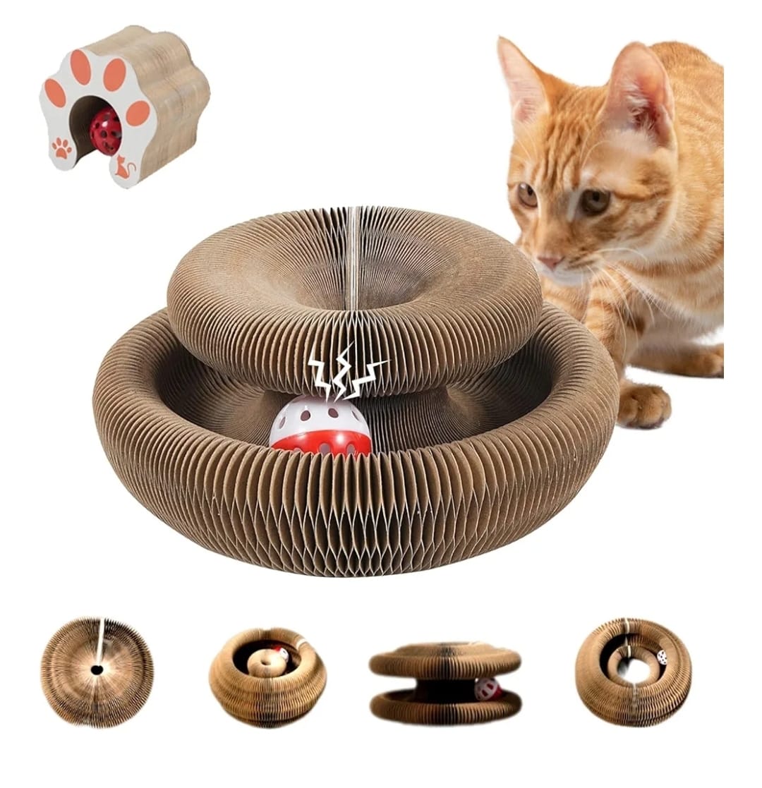 Magic Cat Ball-Cat Toy Scratcher Ball