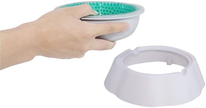 Frosty Bowl keeps water fresh & cold