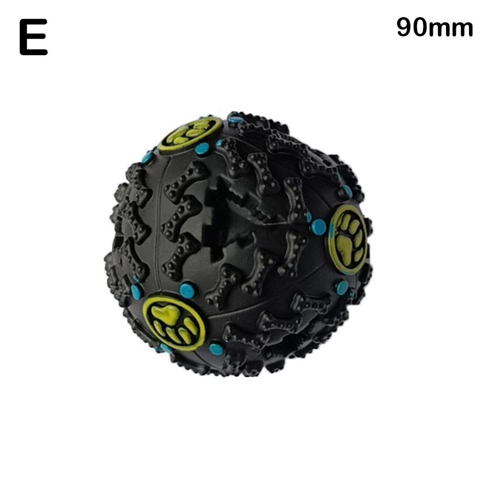 Pet Dog Giggle Ball Tough Treat Sound Activity Training Fun Chew Toy s