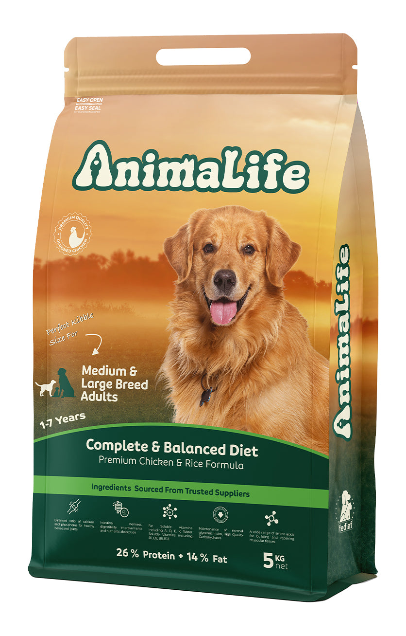 Anima Life Dog Dry food Adult Medium Large Diet Complete - 5Kg