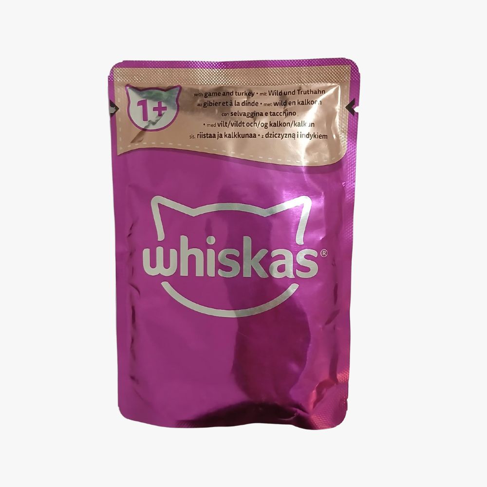 Whiskas Cat Wet Food With Turkey - Pouch 85gm