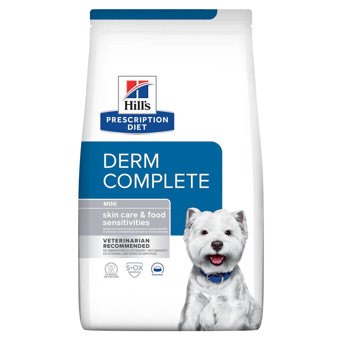 Hill's Dog Dry Food Mini Adult Derm Complete 1kg