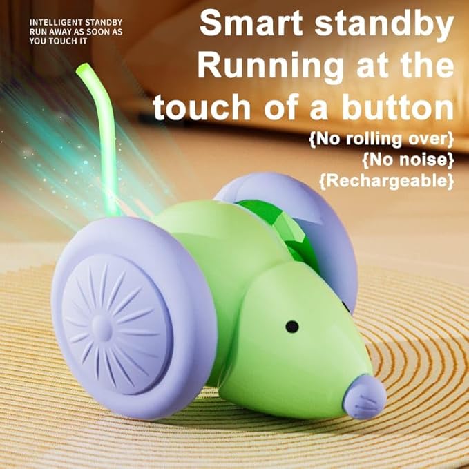 Automatic Moving Mouse Toy with Realistic Motion