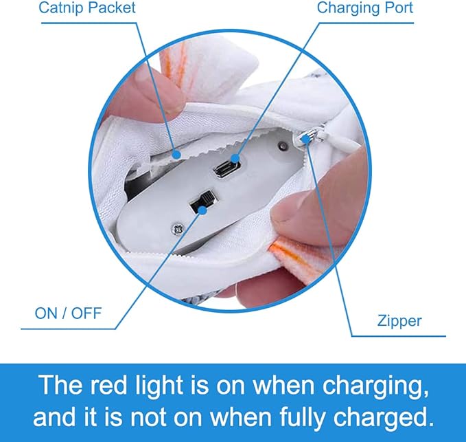 Rechargeable Realistic Flopping Fish cat toy