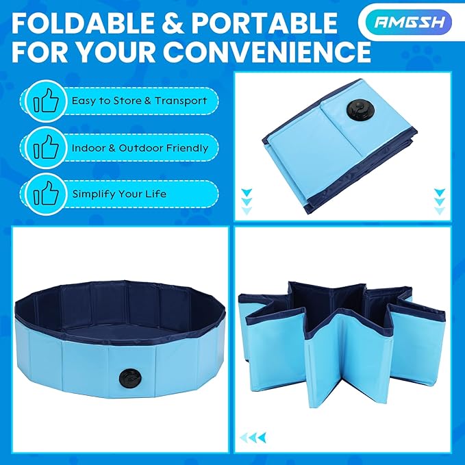 Pet Splash Pool – Medium (120cm)