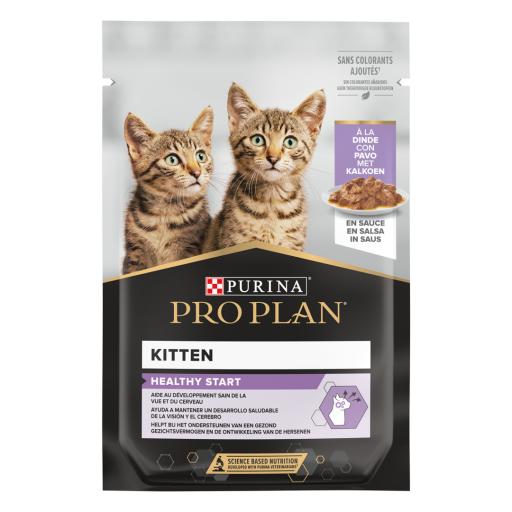 PURINAยฎ PRO PLANยฎ kitten Nutri Savourโข with chicken in Gravy 85g