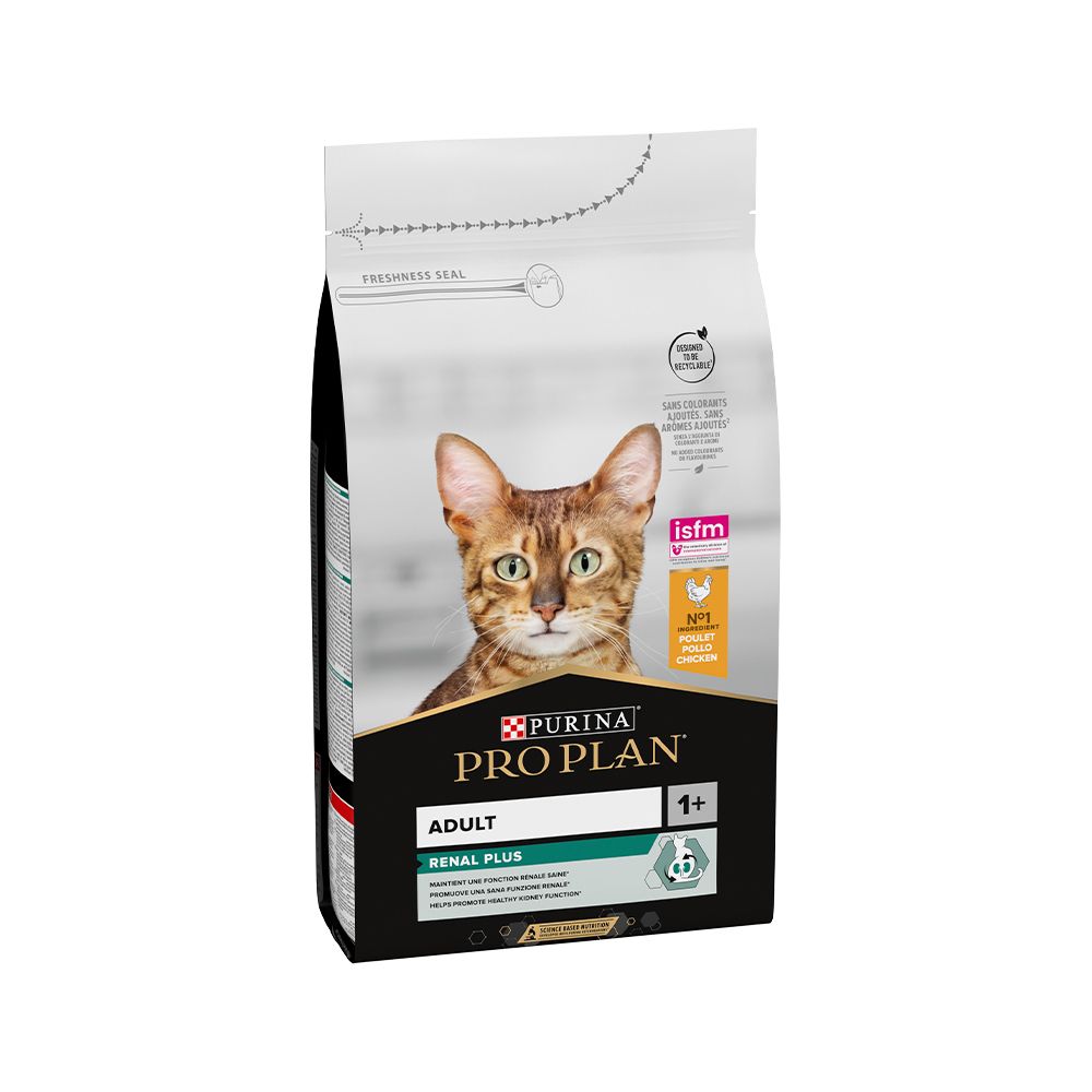 Purina Pro Plan Renal Plus Cat Dry Food 1.5Kg | Cats