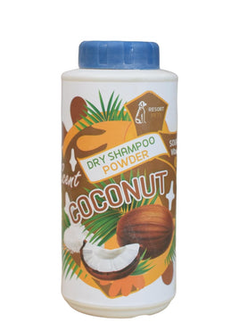 resort pets dry shampoo powder scent coconut 500 g