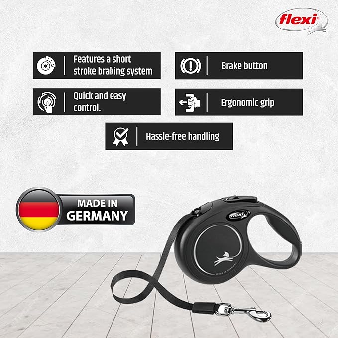 flexi® New Classic L Tape 5 m Black
