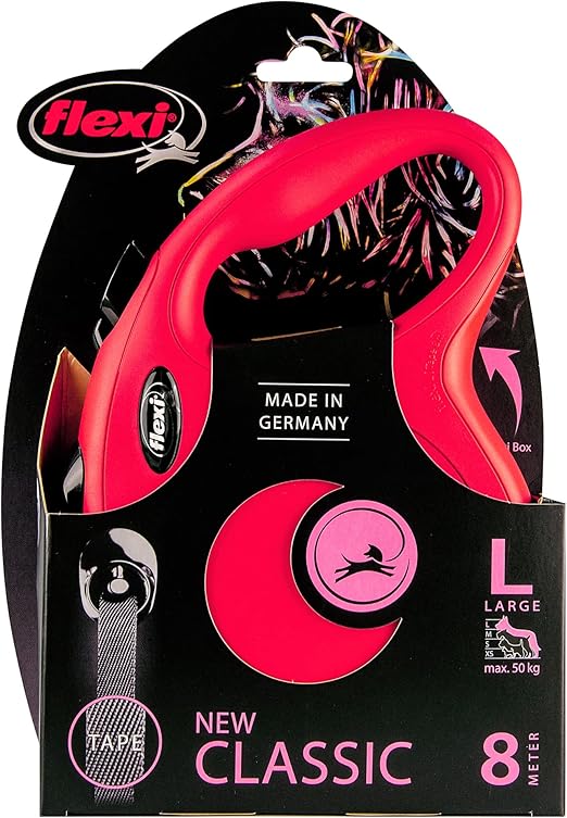 flexi® New Classic L Tape 8m red