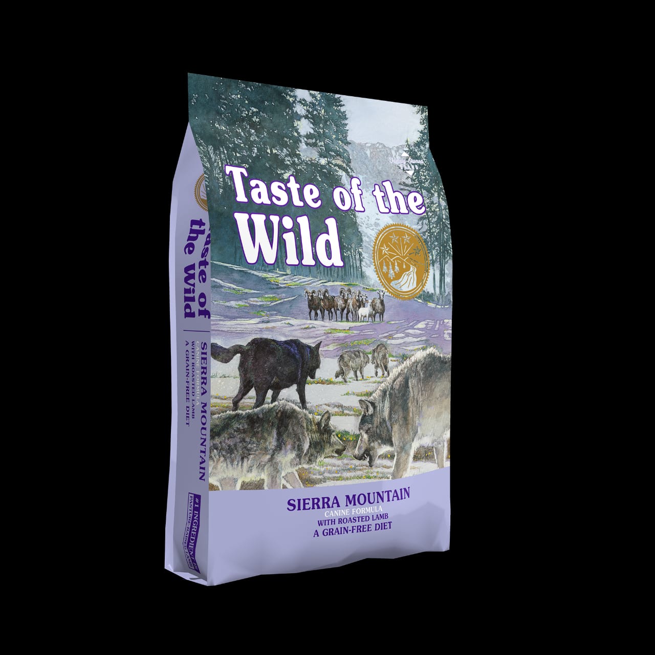 تركيبة طعام الكلاب من تيست أوف ذا وايلد سييرا ماونتن 12 كجم