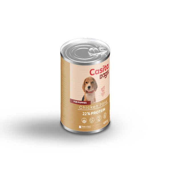 Casita Dog Wet Food  - Chicken - puppies - Adult  400 g