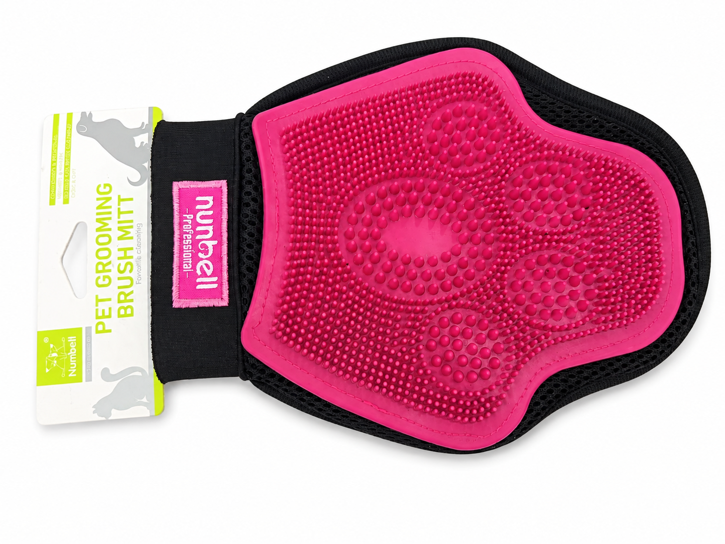 Nunbell Pet Deshedding Grooming Glove