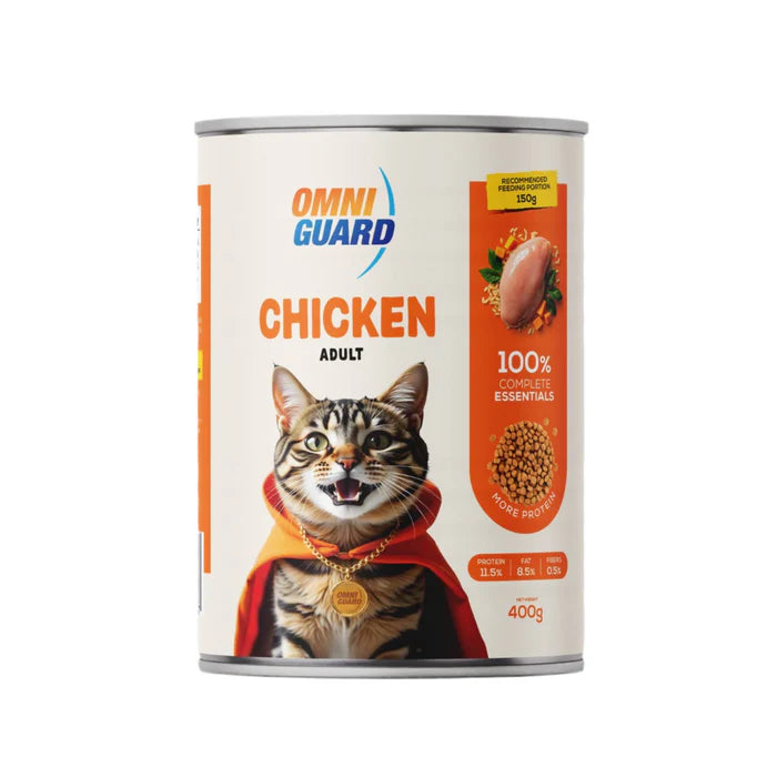 Omni Guard Cat Wet Food Adult Chicken- Can 400g