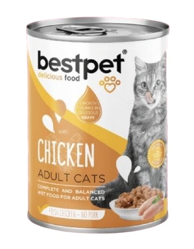 Best Pet Chicken Adult Cats – 400g