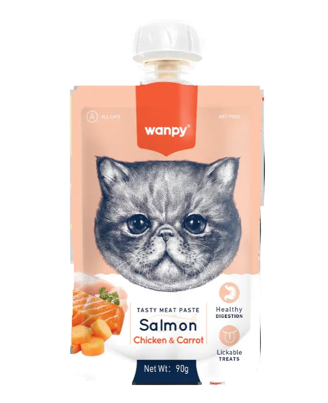 Wanpy Salmon Chicken & Carrot 90 gm