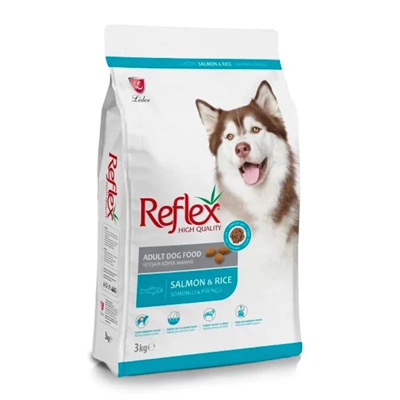 Reflex Adult Dog Food with Salmon and Rice 15kg