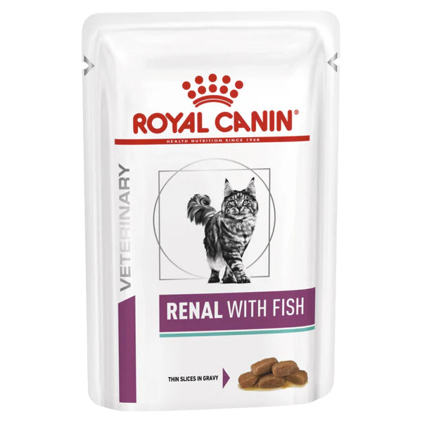 Royal Canini Cat Wet food Renal With fish Pouch 85g