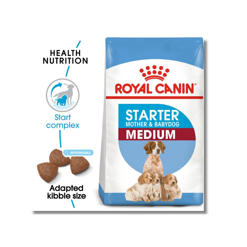Royal Canin Dog Dry Medium Starter Mother&Baby 4Kg