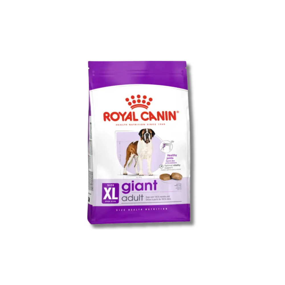 Royal Canin Giant Adult Dog Food Size XL Over 45kg (bag 4kg )