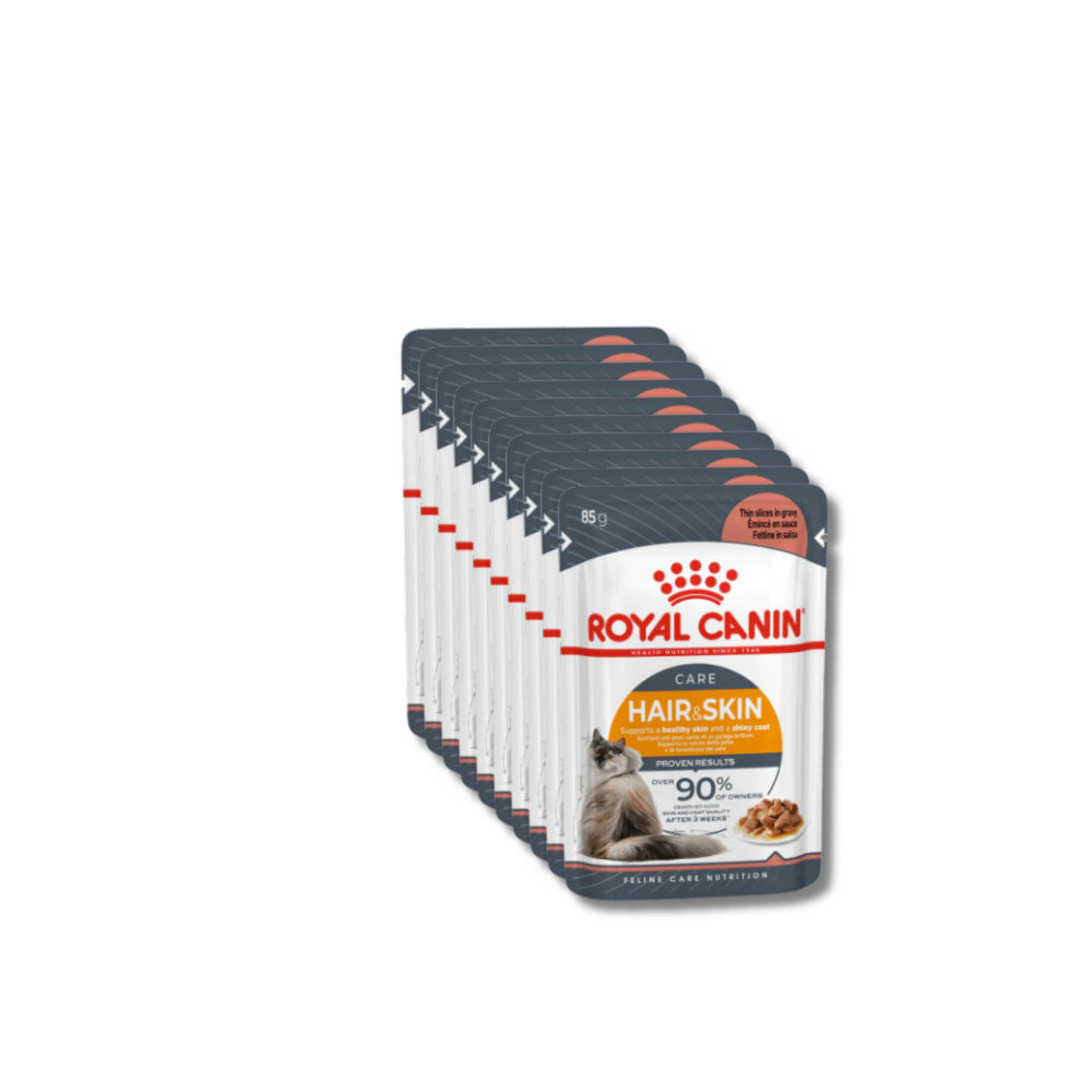 Royal Canin Intense Beauty Gravy - Wet food for Adult Cats (85g)