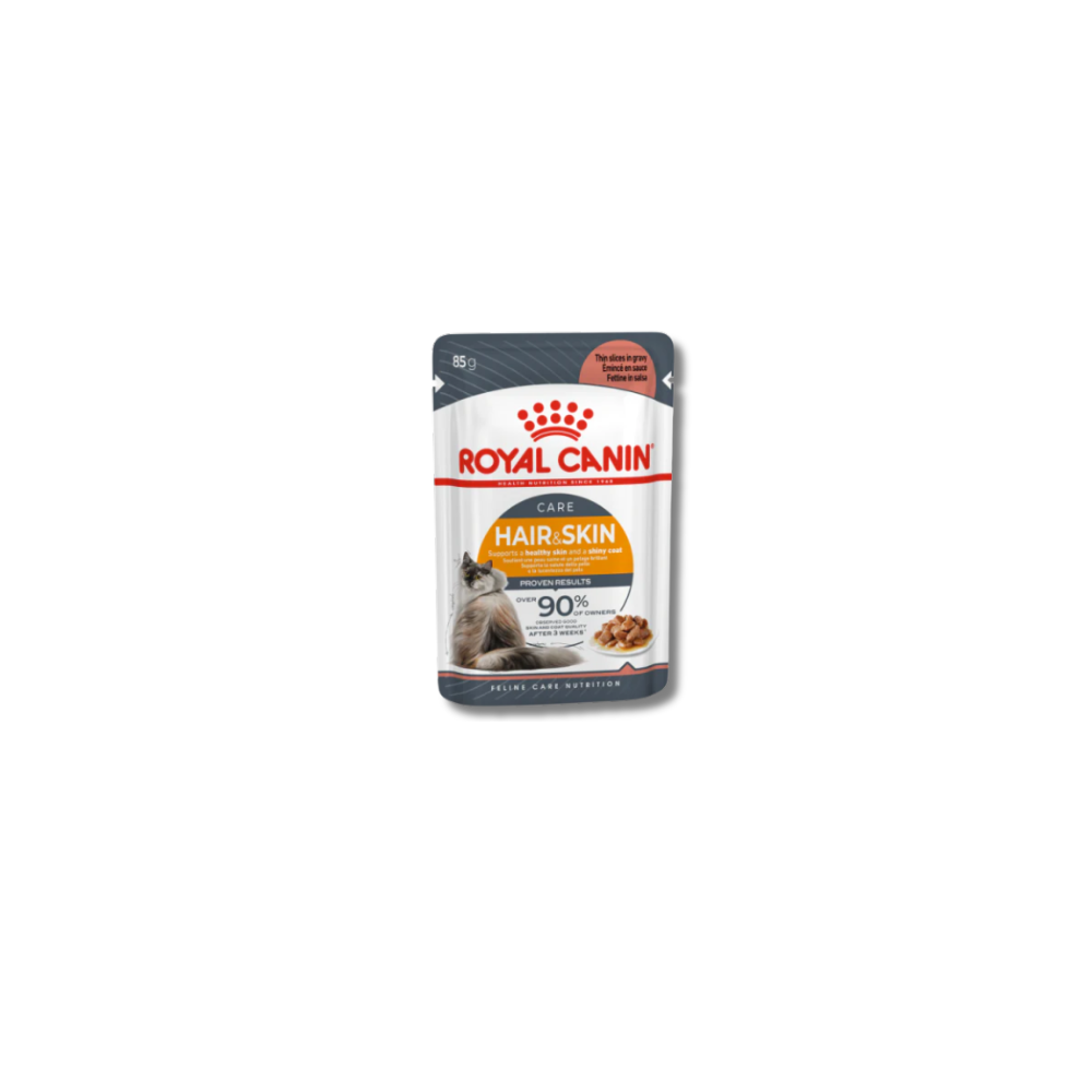 Royal Canin Intense Beauty Gravy - Wet food for Adult Cats (85g)