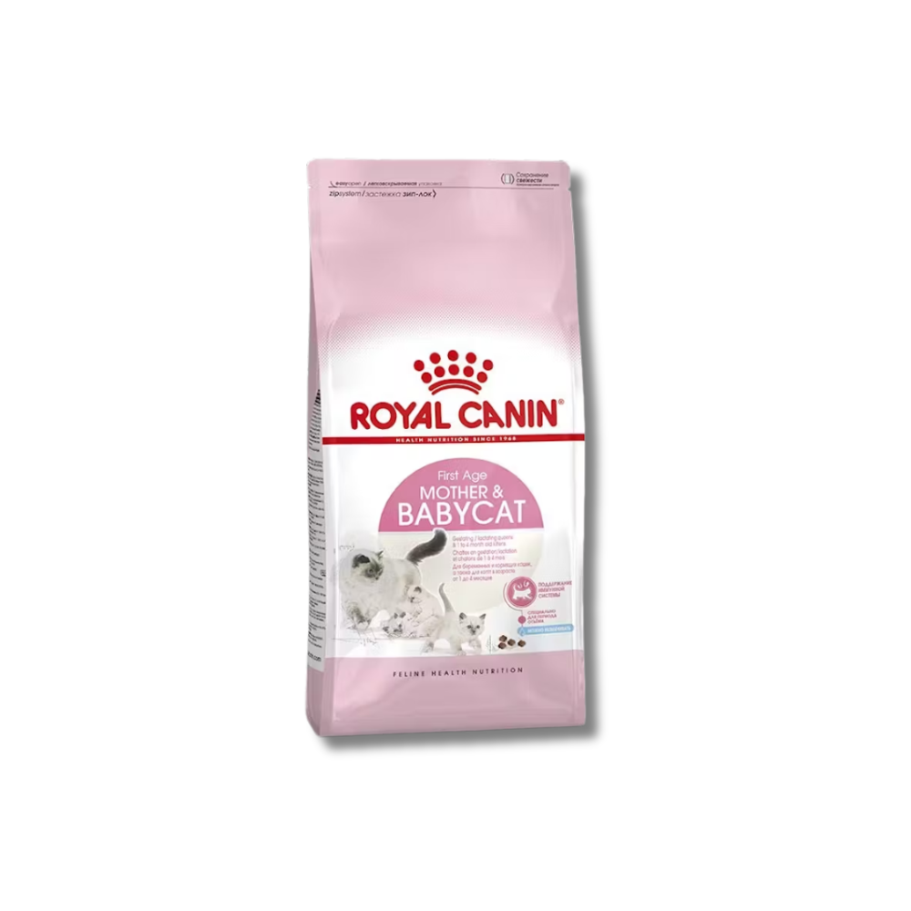 طعام رويال كانين الجاف للأمهات والقطط الصغيرة (400 جرام / 2 كجم / 4 كجم)