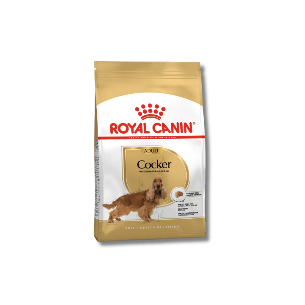Royal Canin Cocker - Complete Dry Food For Adult Dogs (3 KG)