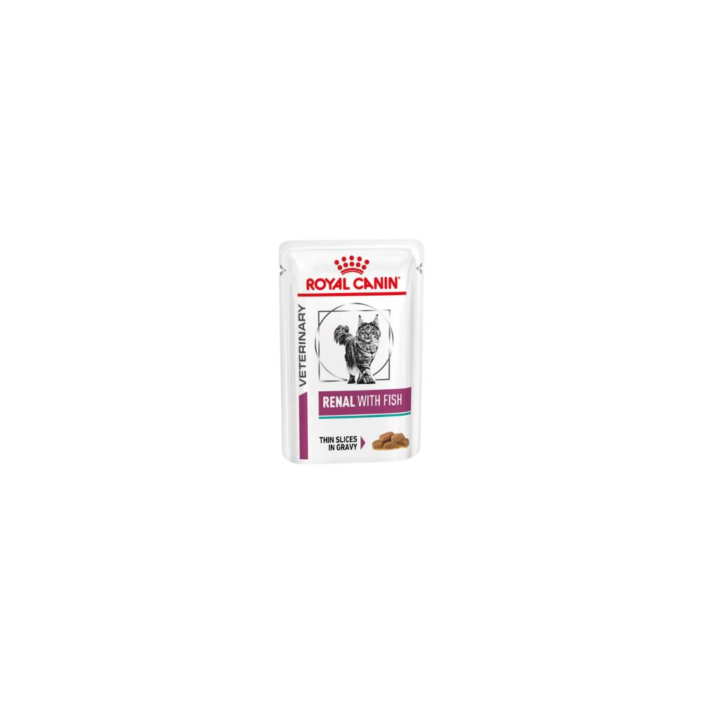 Royal Canini Cat Wet food Renal With fish Pouch 85g