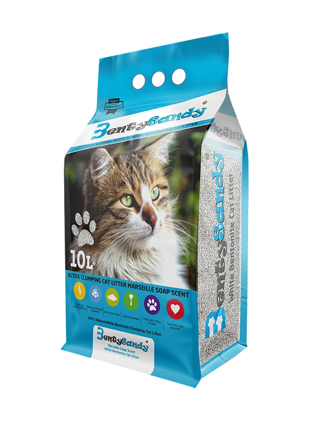 Benty sandy Litter with Soap10 Liter