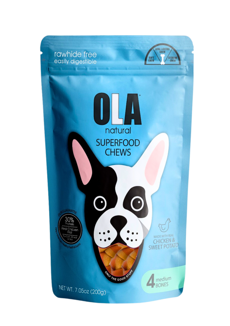 Ola Natural Super Food Chews Bone4 Chicken&Sweet Potato – 200 gm
