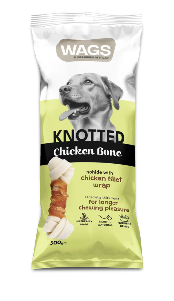 Wags Chicken Bones 5pcs 100g