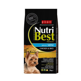 Nutribest Dog Dry Food Adult Mini Chicken & Rice 3 kg