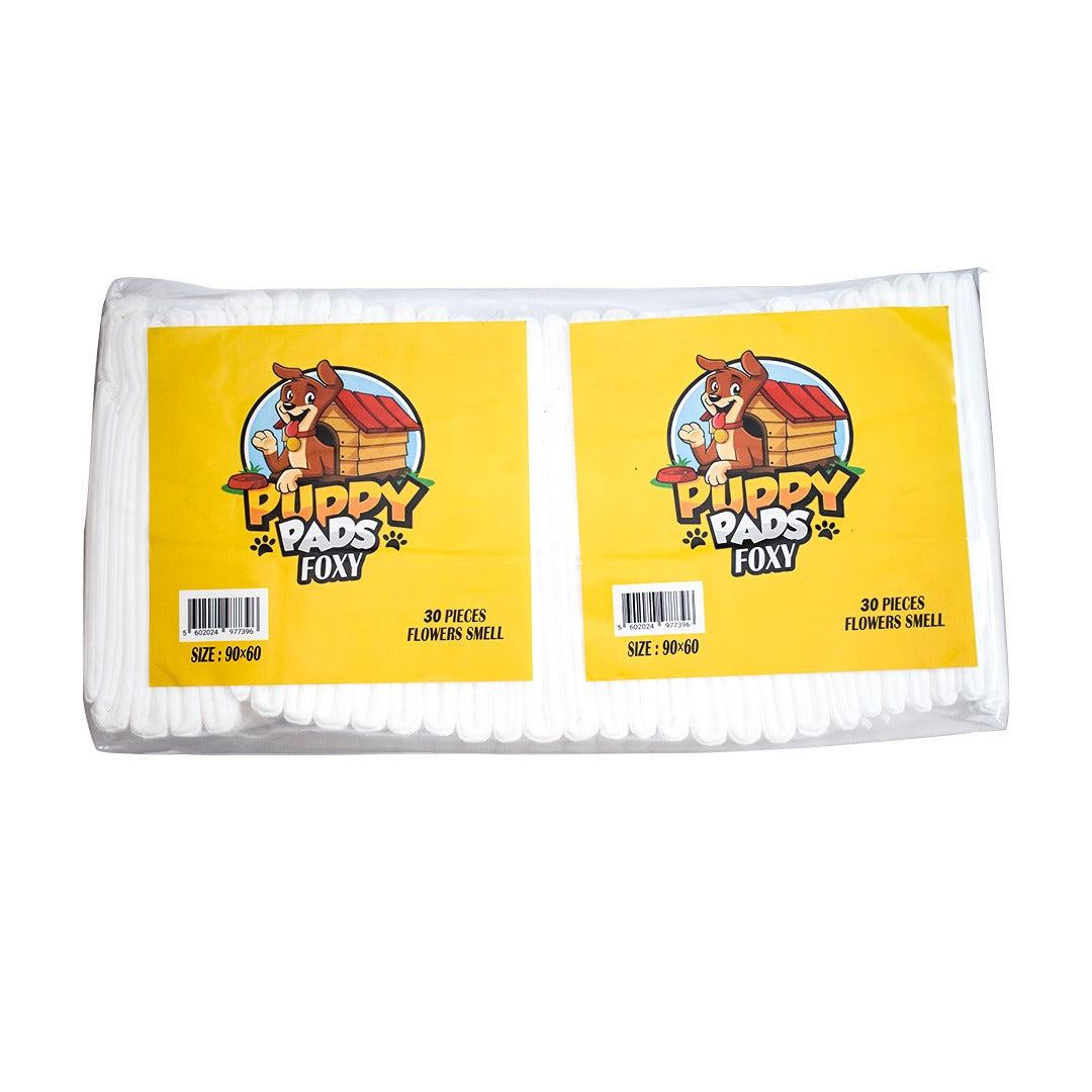 فوط جرو فوكسي 30 قطعة مقاس 90*60